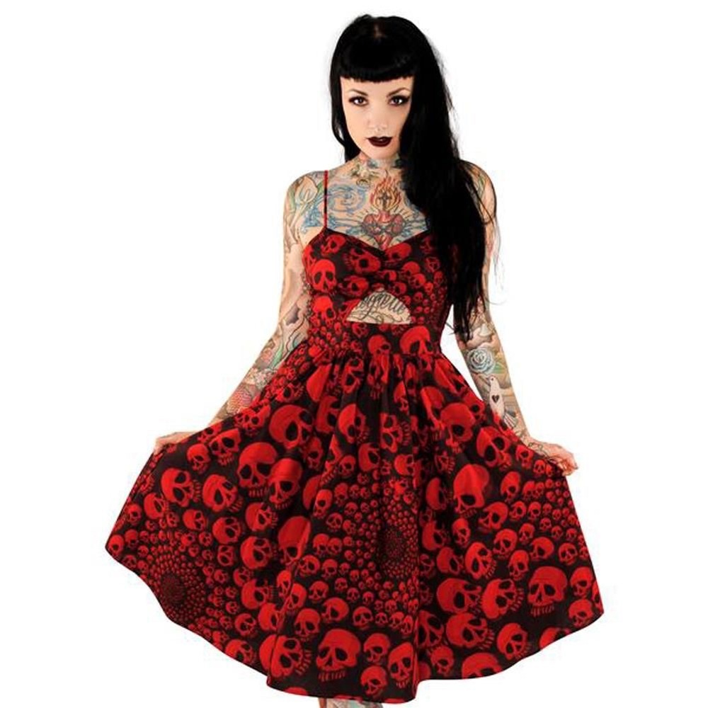 Folter Deadly Spiral Dress Size Small